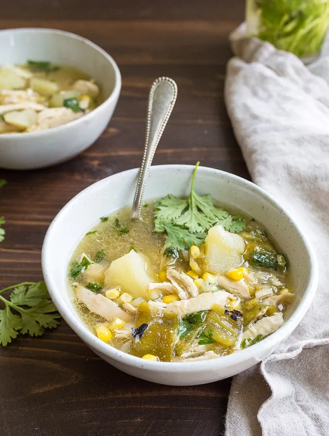 Quick And Easy Green Chili- Potato