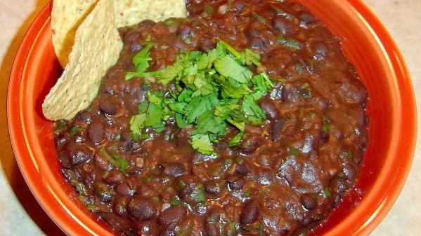 Quick And Easy Seasoned Black Beans