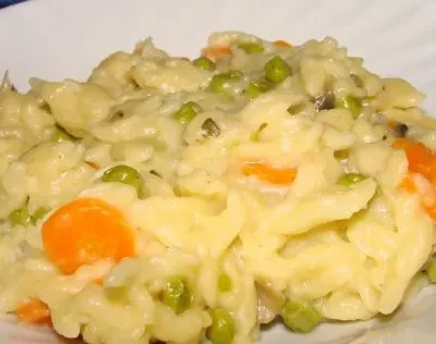 Quick And Easy Spring Vegetable Orzo