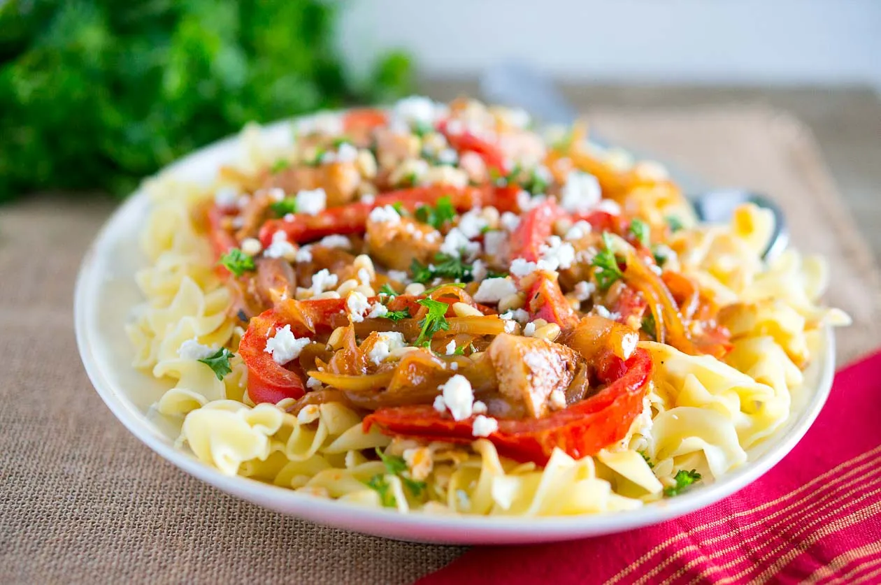 Quick And Light Chicken Paprikash