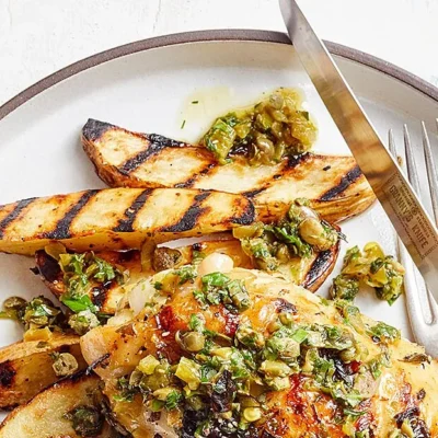 Quick And Low Cal Grilled Bistro Chicken