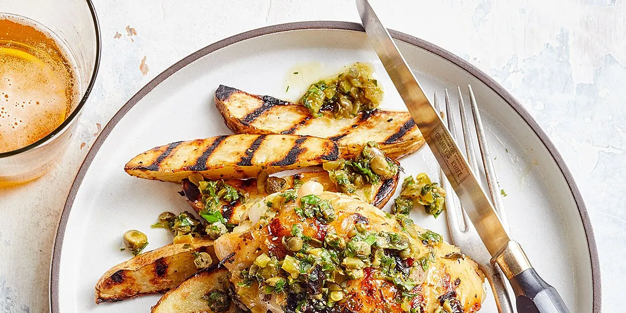 Quick And Low Cal Grilled Bistro Chicken