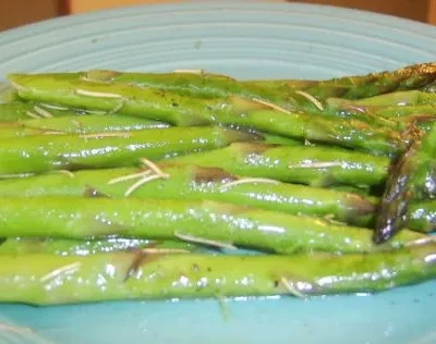 Quick Bbq Asparagus