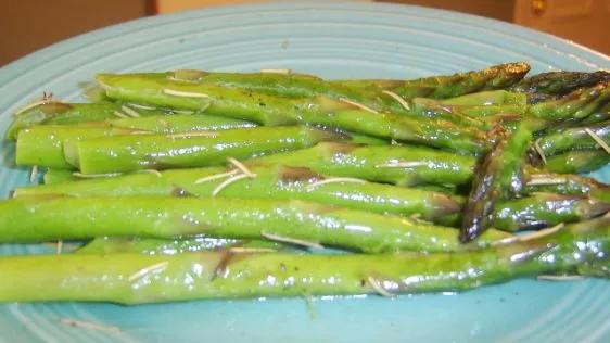 Quick Bbq Asparagus