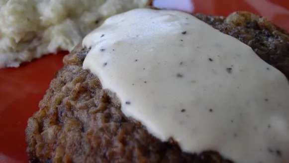 Quick Chicken- Fried Steak With Pan Gravy