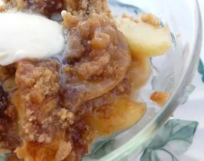 Quick &Amp; Delicious Apple Streusel Recipe