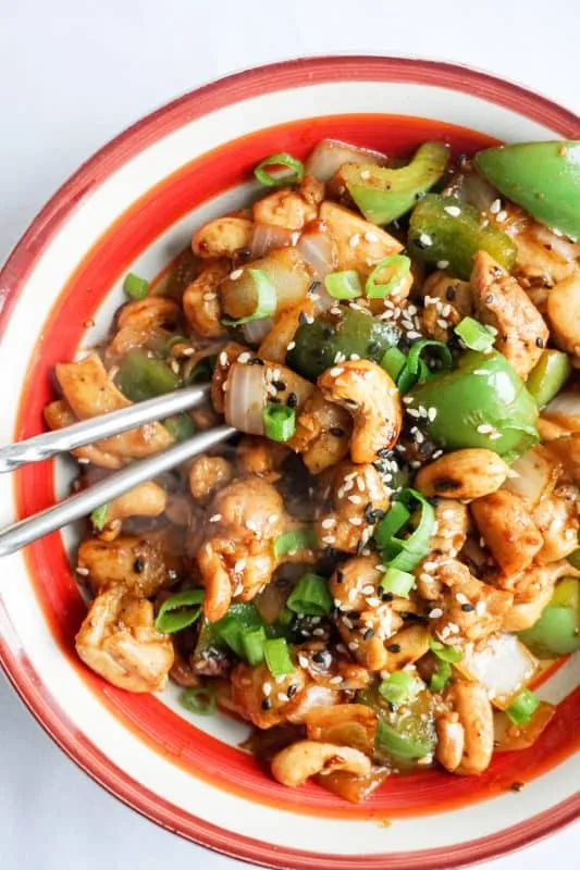 Quick & Easy Cashew Chicken