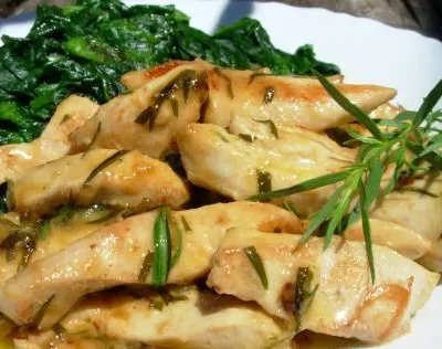 Quick &Amp; Easy French-Inspired Summer Tarragon Chicken