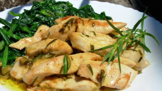 Quick & Easy French-Inspired Summer Tarragon Chicken