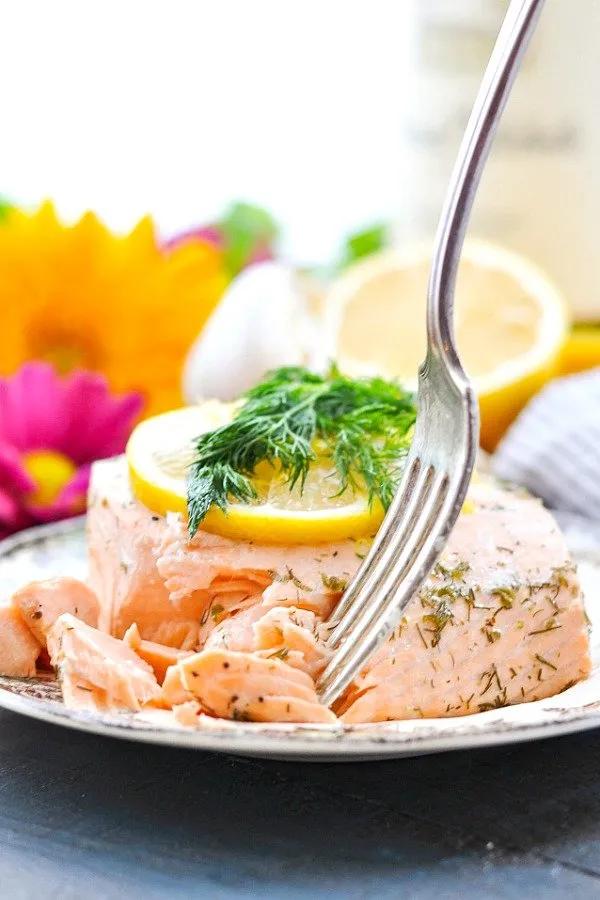 Quick & Easy Poached Salmon