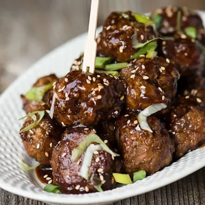 Quick &Amp; Easy Teriyaki Meatballs