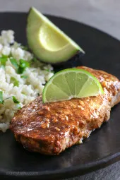 Quick Garlic-Lime Marinated Pork Chops