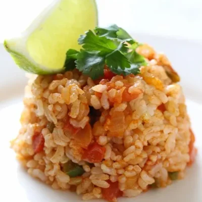 Quick Mexican Brown Rice