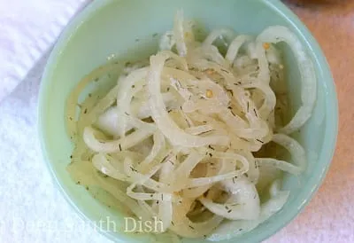 Quick Pickled Sweet Onions