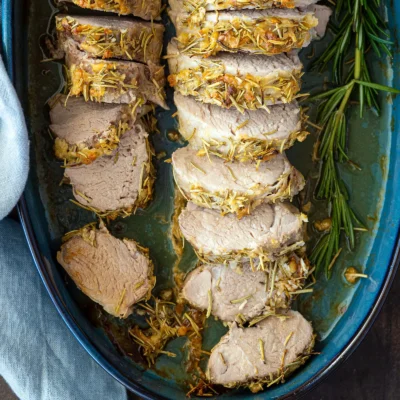 Quick Pork Tenderloin Parmesan