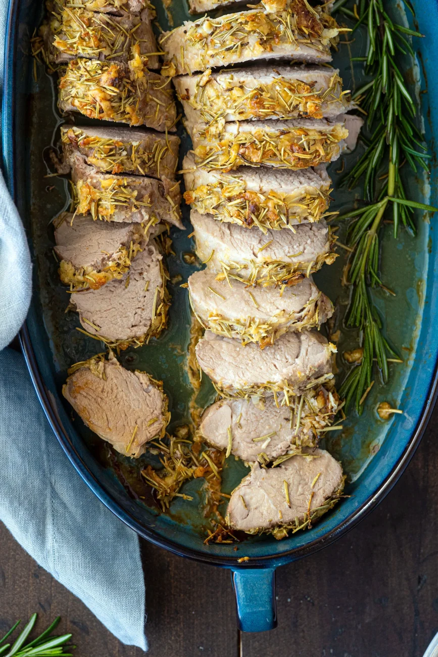 Quick Pork Tenderloin Parmesan