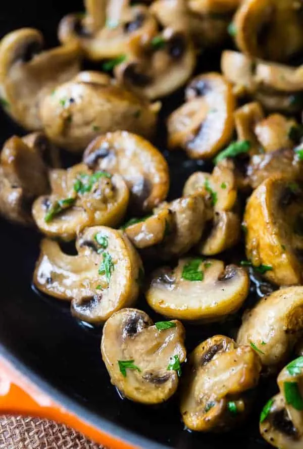 Quick Sauteed Mushrooms