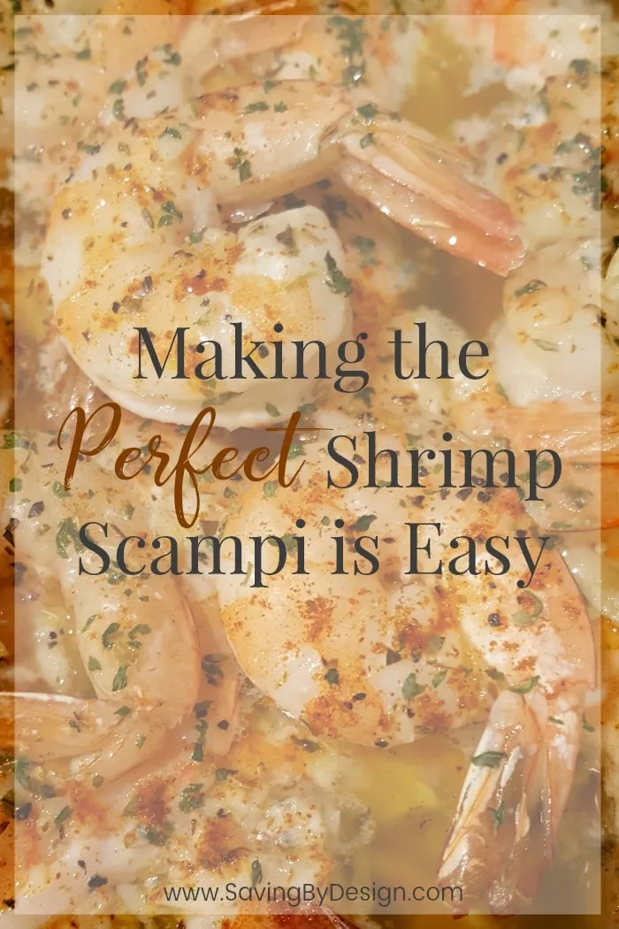 Quick Shrimp Scampi Bake