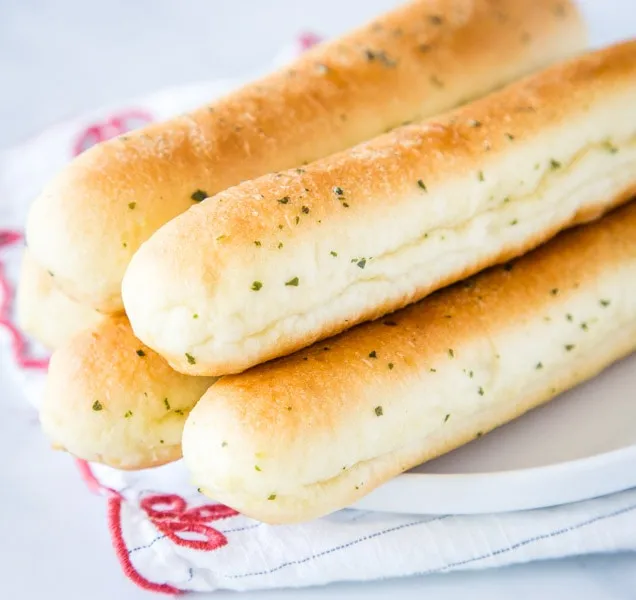 Quick Soft Breadsticks