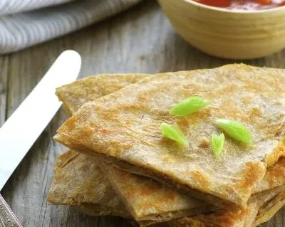 Quick Vegan Quesadillas