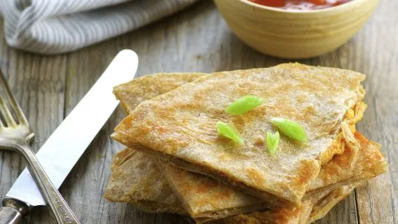 Quick Vegan Quesadillas