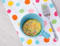 Quick and Easy Microwave Sugar Cookie in a Mug Recipe