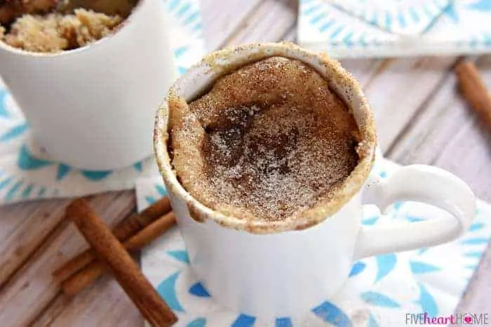 Quick and Easy Microwave Sugar Cookie in a Mug Recipe