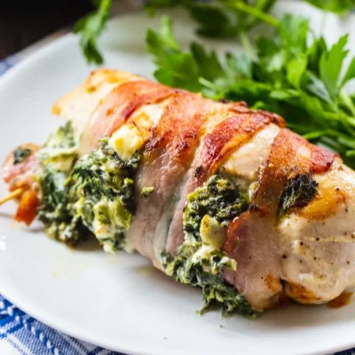 Quick And Easy Spinach Feta Stuffed Chicken Breast Recipe