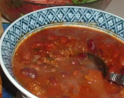 Quick And Simple Mild Chili Recipe For Family Dinners