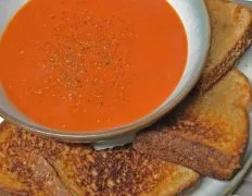 Quick And Zesty Tomato Soup Recipe