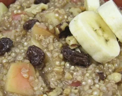 Quinoa And Oatmeal Cereal Heart Healthy