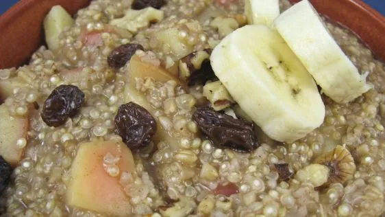 Quinoa And Oatmeal Cereal Heart Healthy