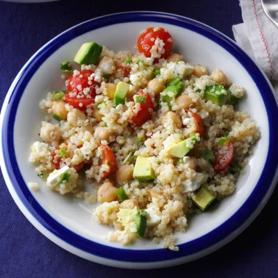 Quinoa Chickpea And Avocado Salad