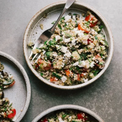 Quinoa Greek Salad