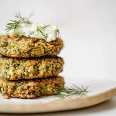 Quinoa And Spinach Patties: A Healthy Vegetarian Recipe