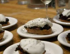 Radicchio & Burrata Crostini