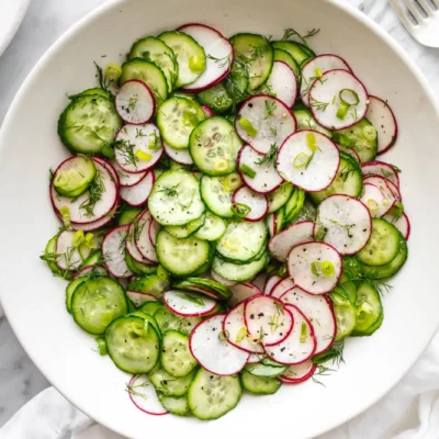 Radish And Cucumber Salad