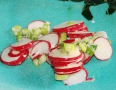 Radish & Scallion Salad