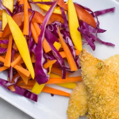 Rainbow Chicken Strips