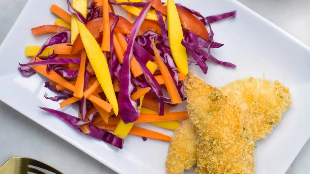 Rainbow Chicken Strips