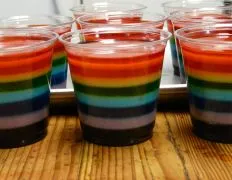 Rainbow Jello