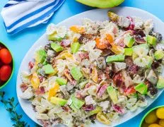 Ranch And Avocado Pasta Salad