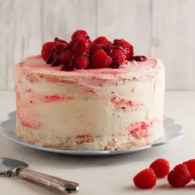 Raspberry And Lemon Layer Cake