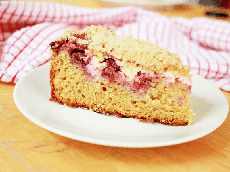 Raspberry- Cheese Coffee Cake