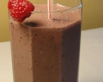 Raspberry Chocolate Smoothie