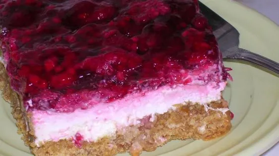 Raspberry Cream Bars