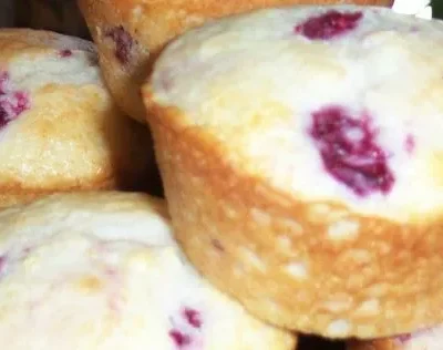 Raspberry Lemon Muffins