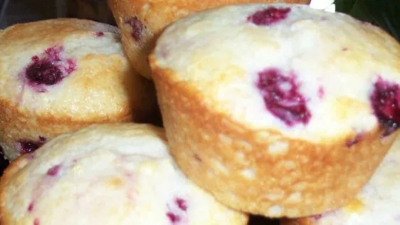 Raspberry Lemon Muffins