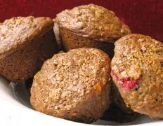 Raspberry Oatmeal Muffins