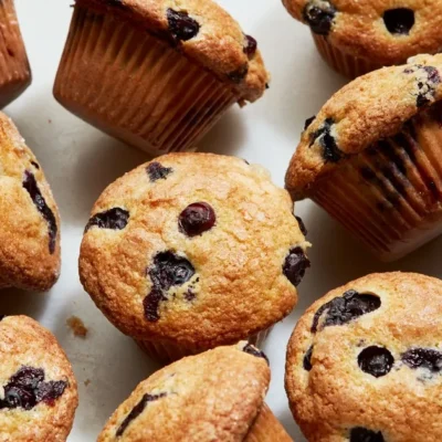 Raspberry Or Blueberry Corn Muffins